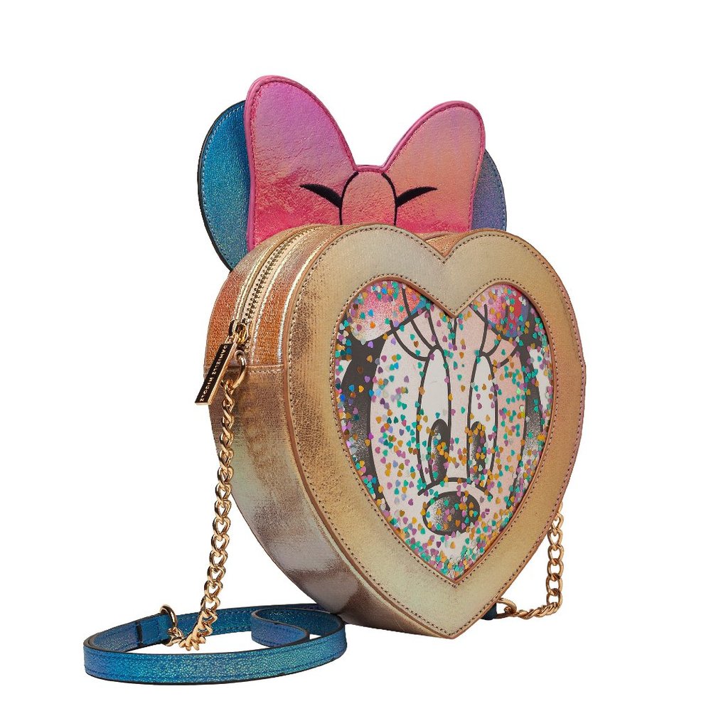 Danielle Nicole Disney Minnie Mouse Confetti Crossbody Still In Plastic